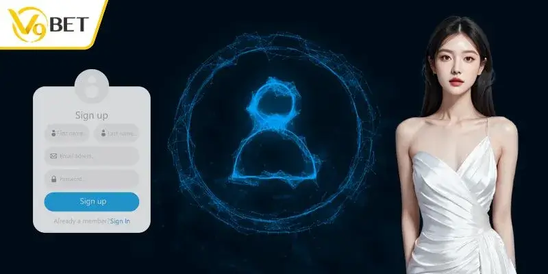 Cách thức tạo tài khoản cược tại sàn V9BET