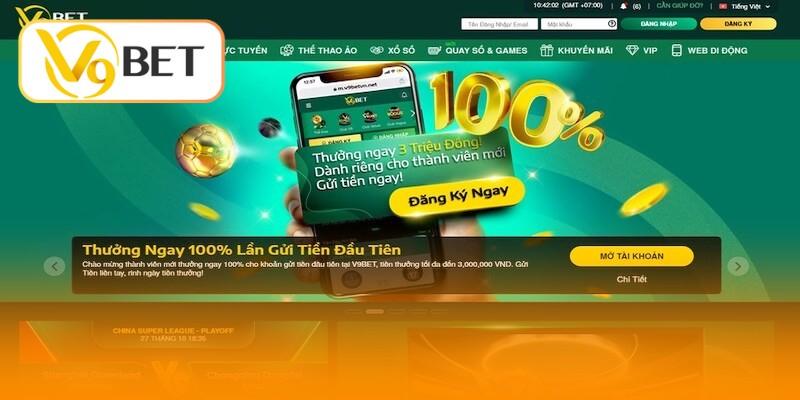 V9BET uy tín không